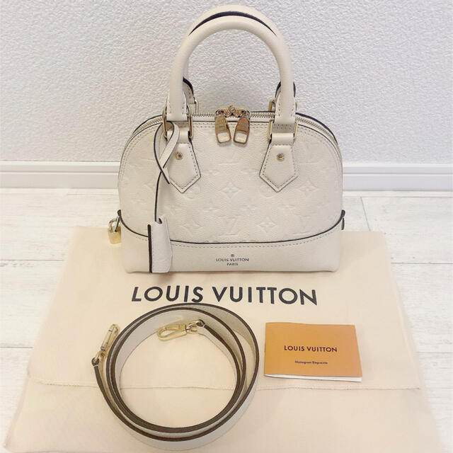 LOUIS VUITTON(ルイヴィトン)の完売希少品！ルイヴィトン アンプラント ネオアルマBB M44829 クレーム レディースのバッグ(ショルダーバッグ)の商品写真