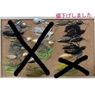 エバーグリーン(EVERGREEN)の005ミニスピナーベイト2点(ルアー用品)