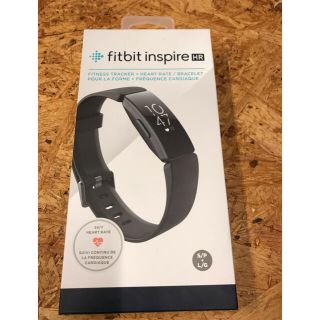 新品　fitbit inspire HR(トレーニング用品)