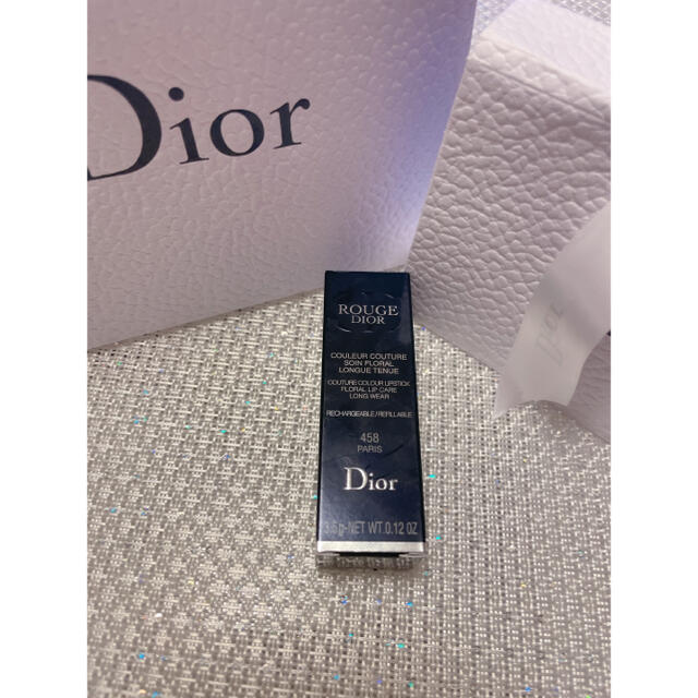 Dior(ディオール)のルージュ ディオール 458 パリ サテン ROUGE DIOR 新品未使用 コスメ/美容のベースメイク/化粧品(口紅)の商品写真