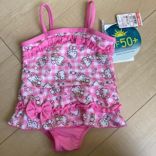 シマムラ(しまむら)の★新品・タグ付★ハローキティ　ワンピース水着(水着)