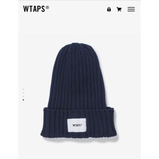 ダブルタップス(W)taps)の21SS WTAPS BEANIE 01 NAVY(ニット帽/ビーニー)