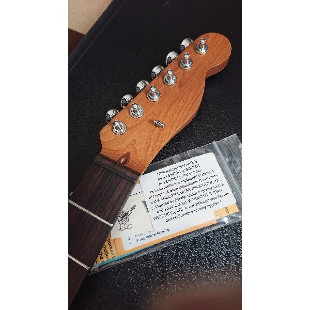 warmoth テレキャスター ネック ローストメイプル