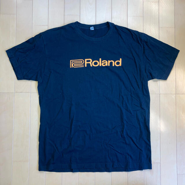 レア　企業Tシャツ　Roland ローランド Black M