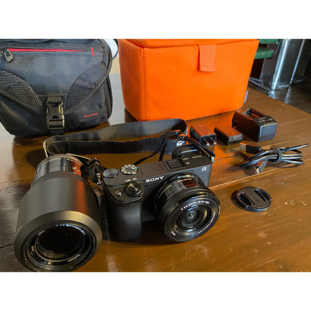 最新入荷】 SONY - SONY α6400 ダブルズームレンズキット 美品 ミラー