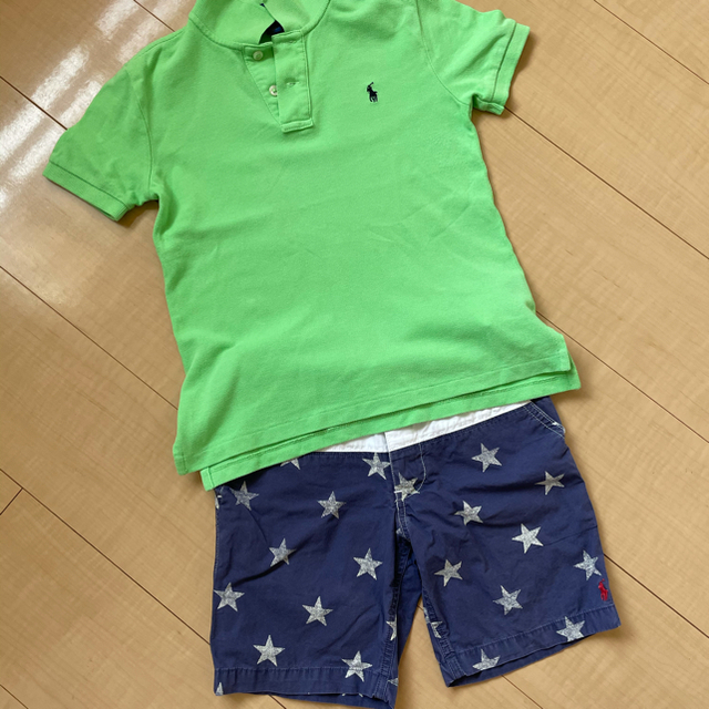 POLO RALPH LAUREN(ポロラルフローレン)のポロラルフローレン　キッズ120センチ　ハーフパンツ キッズ/ベビー/マタニティのキッズ服男の子用(90cm~)(パンツ/スパッツ)の商品写真