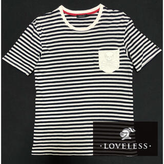 ラブレス(LOVELESS)のLOVELESS ラブレス スカルボーダー半袖シャツ(Tシャツ/カットソー(半袖/袖なし))