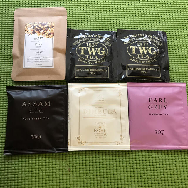 LUPICIA(ルピシア)の紅茶　フルーツティー　ティートリコ　TWG  高級紅茶　6個 食品/飲料/酒の飲料(茶)の商品写真