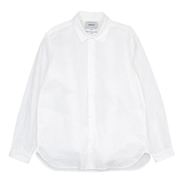 YAECA(ヤエカ)のYAECA コンフォートシャツ リラックス ロング WHITE 〔メンズ〕 メンズのトップス(シャツ)の商品写真
