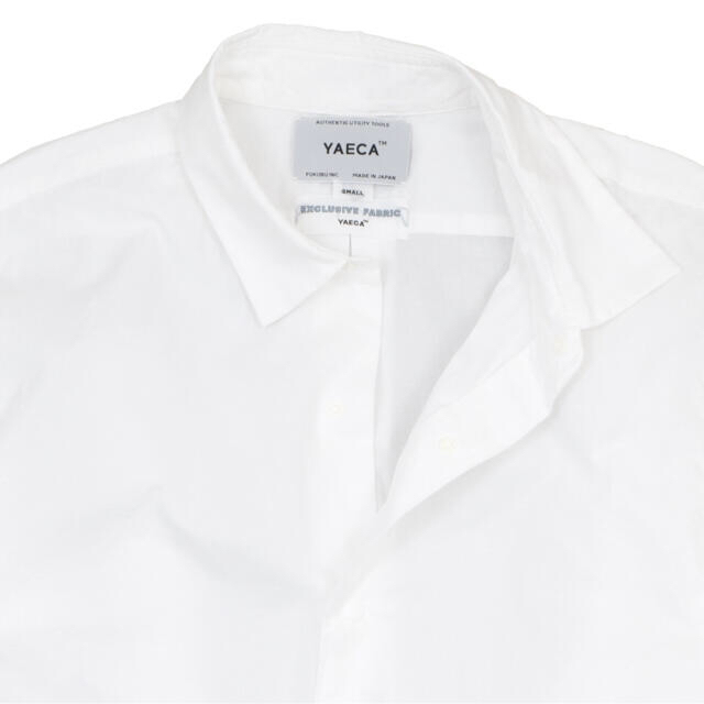 YAECA(ヤエカ)のYAECA コンフォートシャツ リラックス ロング WHITE 〔メンズ〕 メンズのトップス(シャツ)の商品写真