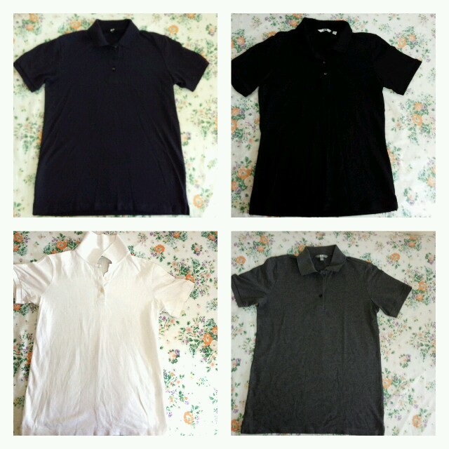 UNIQLO(ユニクロ)のユニクロ　ポロシャツ四枚組 レディースのトップス(ポロシャツ)の商品写真