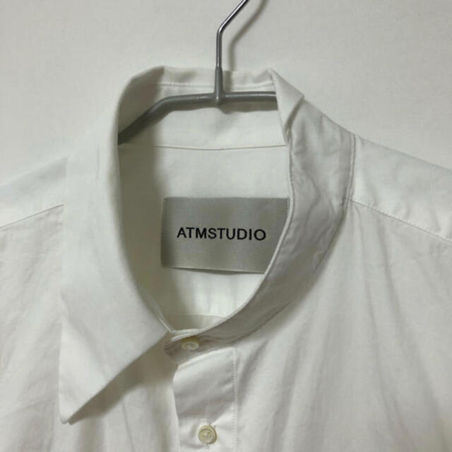 JOHN LAWRENCE SULLIVAN(ジョンローレンスサリバン)のATMSTUDIO | HALF-COLLAR SHIRTS SHORT  メンズのトップス(シャツ)の商品写真