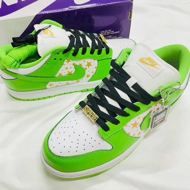 Supreme - Supreme Dunk 緑 NIKE US9 日本サイズ27cm 新品未使用の通販