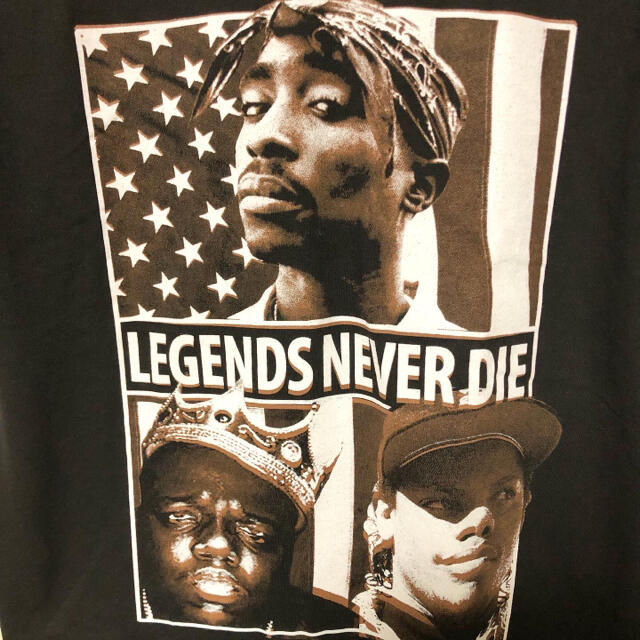 ART VINTAGE(アートヴィンテージ)の2pac Notorious b.i.g eazy-e Tシャツ ヒップホップ メンズのトップス(Tシャツ/カットソー(半袖/袖なし))の商品写真