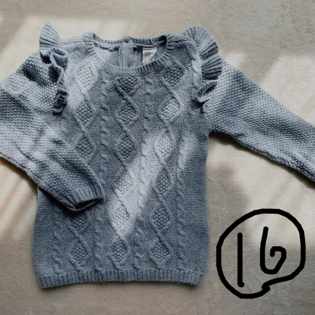 H&M(エイチアンドエム)のセーター キッズ/ベビー/マタニティのベビー服(~85cm)(ニット/セーター)の商品写真