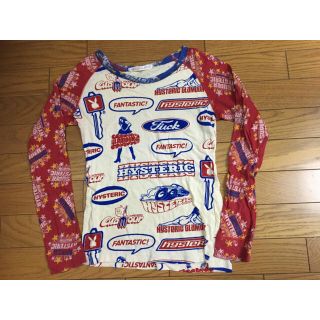 ヒステリックグラマー(HYSTERIC GLAMOUR)の中古ヒステリックグラマー長袖カットソー総柄　使用感あり(カットソー(長袖/七分))