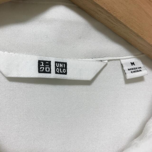 UNIQLO(ユニクロ)のユニクロ　レーヨンシャツ レディースのトップス(シャツ/ブラウス(長袖/七分))の商品写真