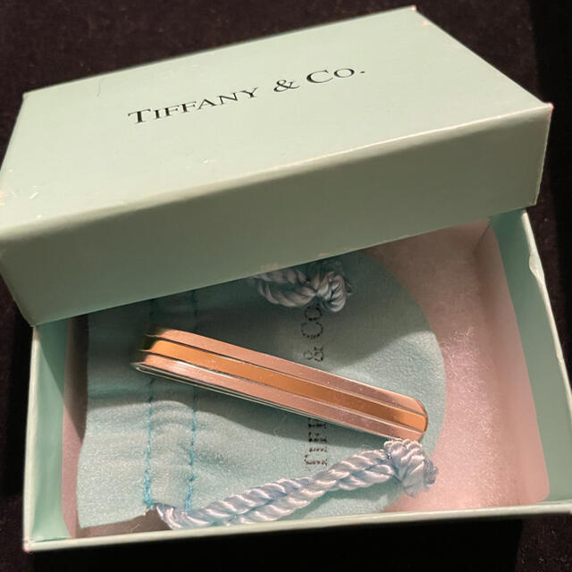 60％OFF 美品 コンビカラー TIFFANYu0026CO マネークリップ - コンビ