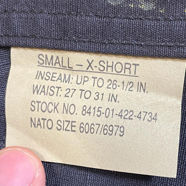 まあ様専用 black357 パンツ small-xshort デッドストックの通販 by