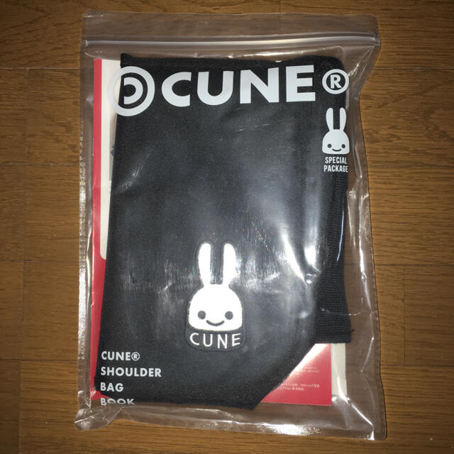 CUNE - 【未使用品】CUNE キューン うさぎワッペン付き ショルダーバッグの通販 by coco's shop｜キューンならラクマ