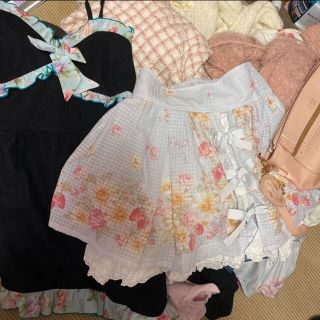 ユメテンボウ(夢展望)のワンピース LIZLISA 夢展望 ラパフェ バック スカパンまとめ売り⑨(セット/コーデ)