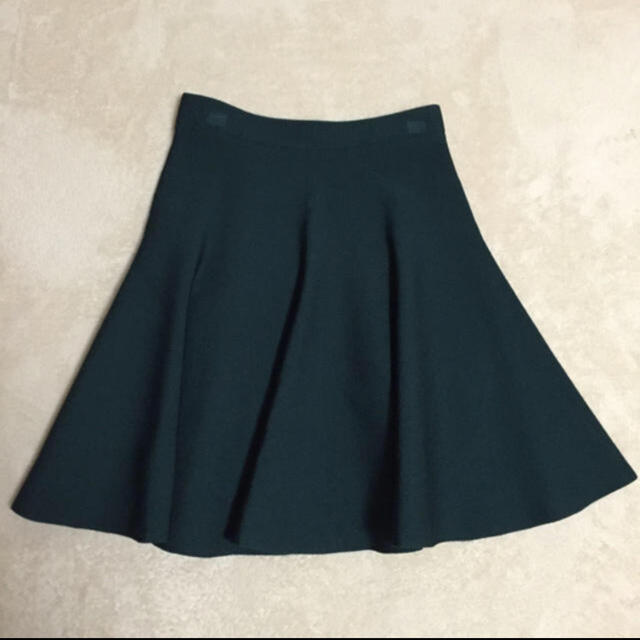 LE CIEL BLEU(ルシェルブルー)のルシェルブルー♡グリーンスカート レディースのスカート(ひざ丈スカート)の商品写真