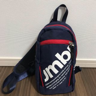 アンブロ(UMBRO)のアンブロ　ショルダーバッグ　ジュニア　ネイビー×レッド　UMBRO(リュックサック)