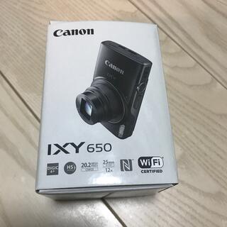キヤノン(Canon)のCanon IXY 650 ブラック 新品未開封(コンパクトデジタルカメラ)