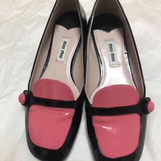 ミュウミュウ(miumiu)のmiumiu エナメルシューズ(ハイヒール/パンプス)