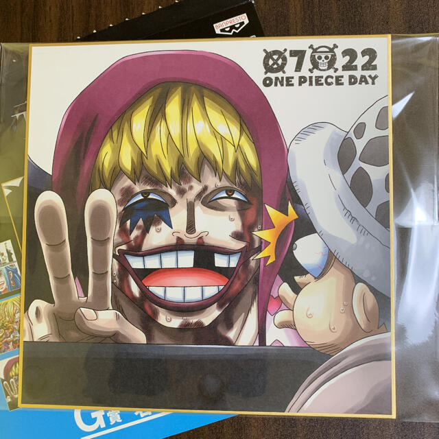 One Piece ワンピース 一番くじ 色紙 ラバーストラップ コラソン ローの通販 By あづのラクマ ラクマ