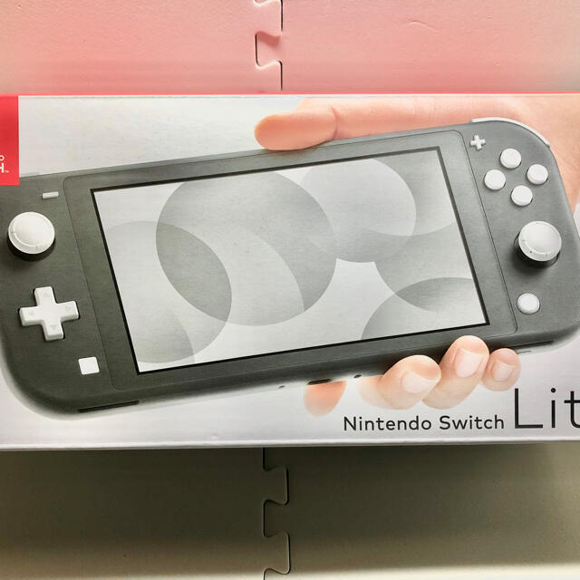 新品　スイッチライト　グレー