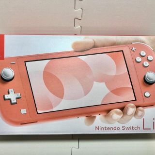 新品　スイッチライト　ピンク(携帯用ゲーム機本体)