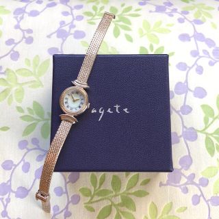 agete - agete ㊶ ソーラー腕時計・稼動品✨の通販 by mammypoko