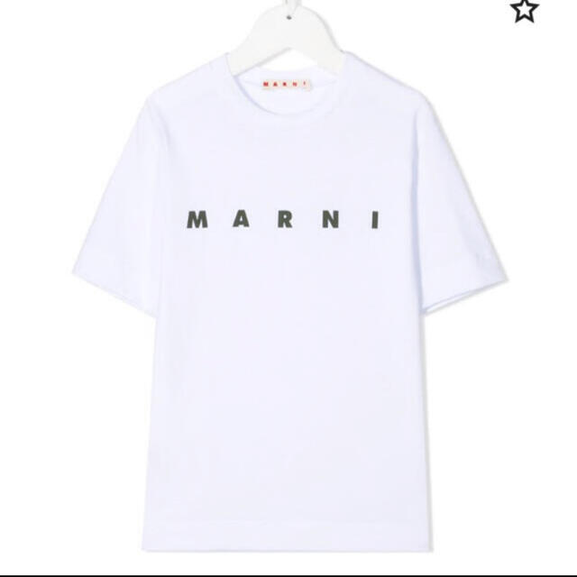 Marni(マルニ)のMARNI マルニ  キッズ ロゴTシャツ　14y2021ss  残1 レディースのトップス(Tシャツ(半袖/袖なし))の商品写真