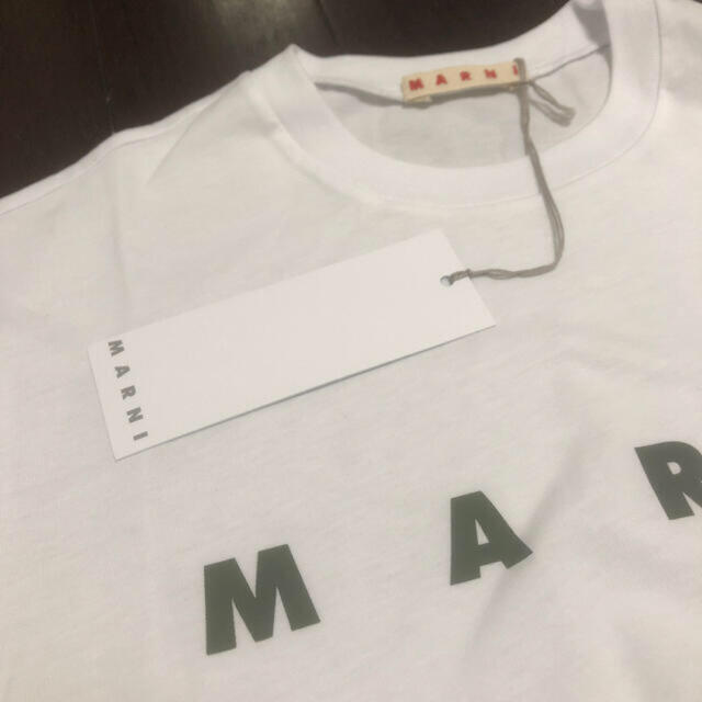 MARNI マルニ キッズ ロゴTシャツ 14y2021ss 残1-