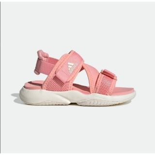 アディダス(adidas)のアディダス　ピンクサンダル　24センチ(サンダル)