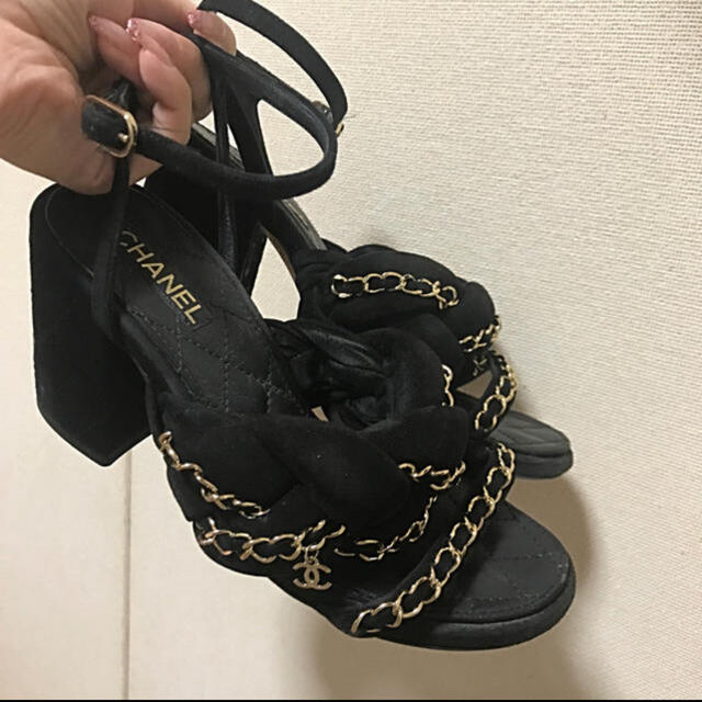 CHANELサンダル 2019年モデル チェーンサンダル 上質で快適 37%割引