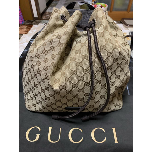 Gucci(グッチ)のGUCCI巾着リック レディースのバッグ(リュック/バックパック)の商品写真