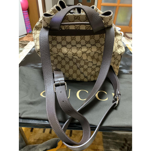 Gucci(グッチ)のGUCCI巾着リック レディースのバッグ(リュック/バックパック)の商品写真