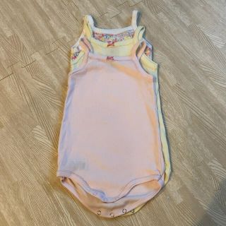 プチバトー(PETIT BATEAU)の《PETIT BATEAU》キャミソールボディ　3枚組　12m/74cm(タンクトップ/キャミソール)