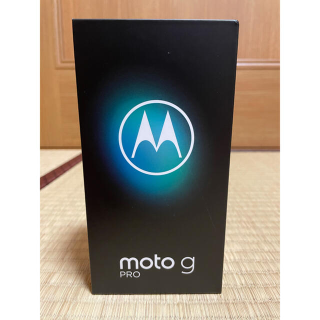 Motorola(モトローラ)の【新品】　モトローラ　Motorola moto g PRO 4GB/128GB スマホ/家電/カメラのスマートフォン/携帯電話(スマートフォン本体)の商品写真