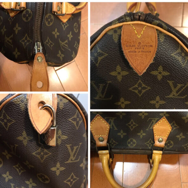 LOUIS VUITTON(ルイヴィトン)のくろまめさま専用　ルイヴィトン モノグラム鍵付き　スピーディ30 レディースのバッグ(ボストンバッグ)の商品写真