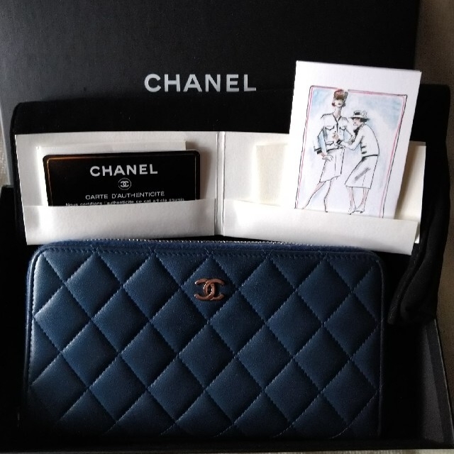 CHANEL(シャネル)の♦️CHANEL♦️マトラッセココマーク長財布♦️ レディースのファッション小物(財布)の商品写真