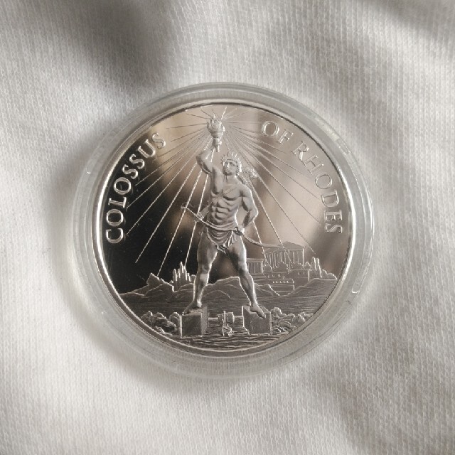 2020年ロードス島の巨人 1オンス銀貨 新品未使用 - 貨幣