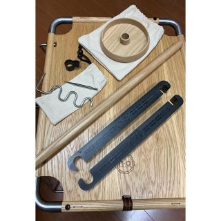 hxo design モジュラーテーブル グリーン&ナチュラル+オプションの通販