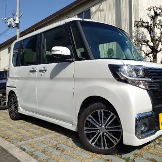 ダイハツ(ダイハツ)の車検5年3月★無事故35500km!トップエディションターボ タントカスタムRS(車体)