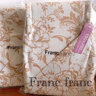 フランフラン(Francfranc)のお値下げ😊🌸フランフランカーテン　ピオニア　2枚セット🌸(カーテン)