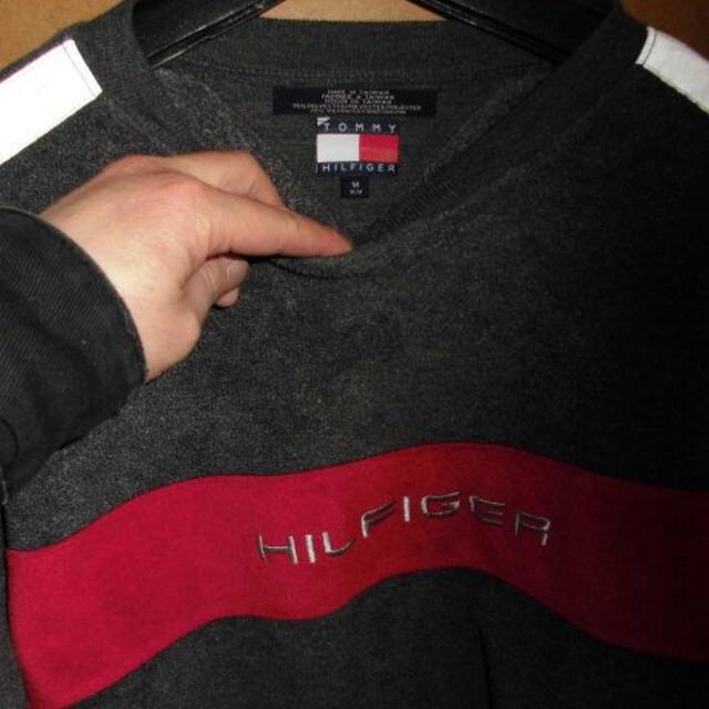 TOMMY HILFIGER(トミーヒルフィガー)の90ｓtommyhilfigerトミーヒルフィガーフリーススウェット メンズのトップス(その他)の商品写真