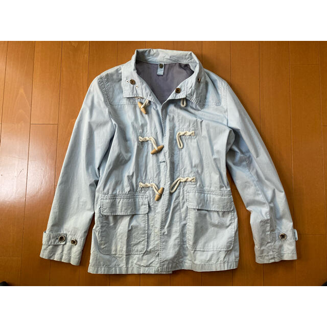 ikka(イッカ)のikka イッカ 水色コート ベスト付き メンズのジャケット/アウター(ステンカラーコート)の商品写真