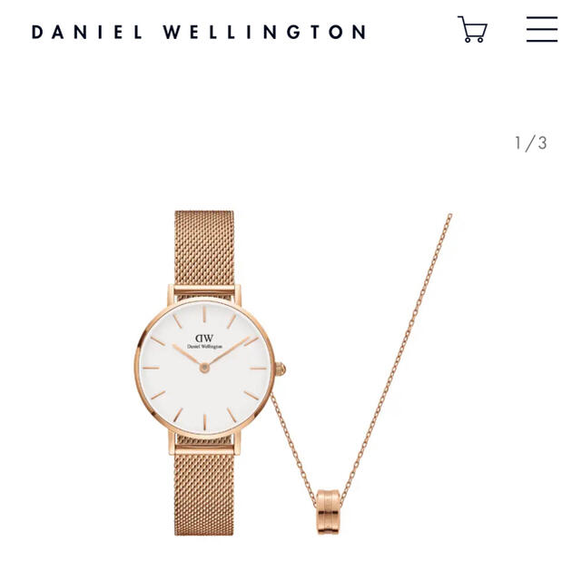 Daniel Wellington - Daniel Wellington 時計 ネックレス セットの通販 ...